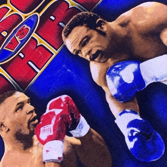 Vintage Mike Tyson 1999 Memorabilia fight T-shirt original boxing collector XL - Picture 6 of 10